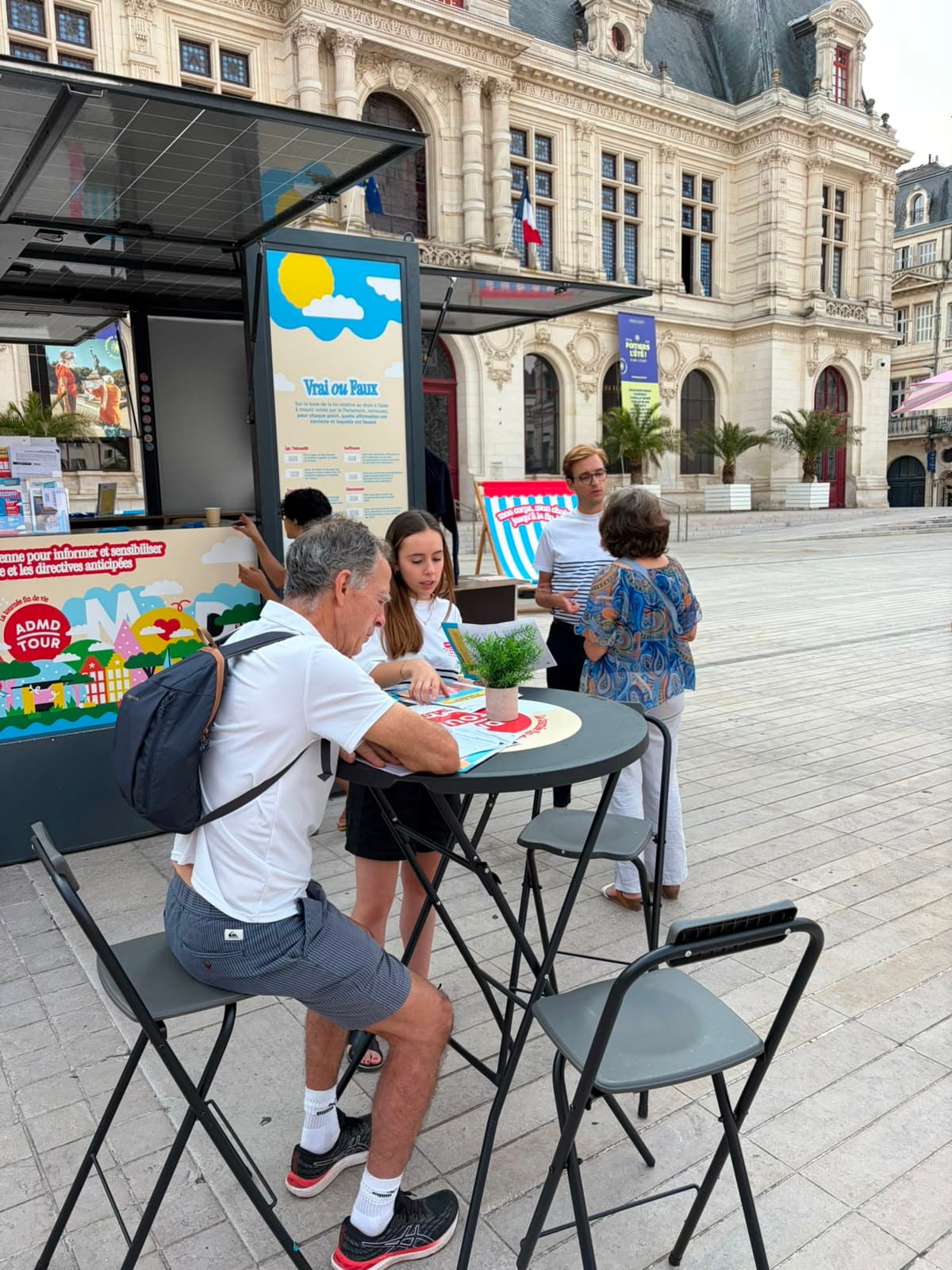 Retour en image de l'étape