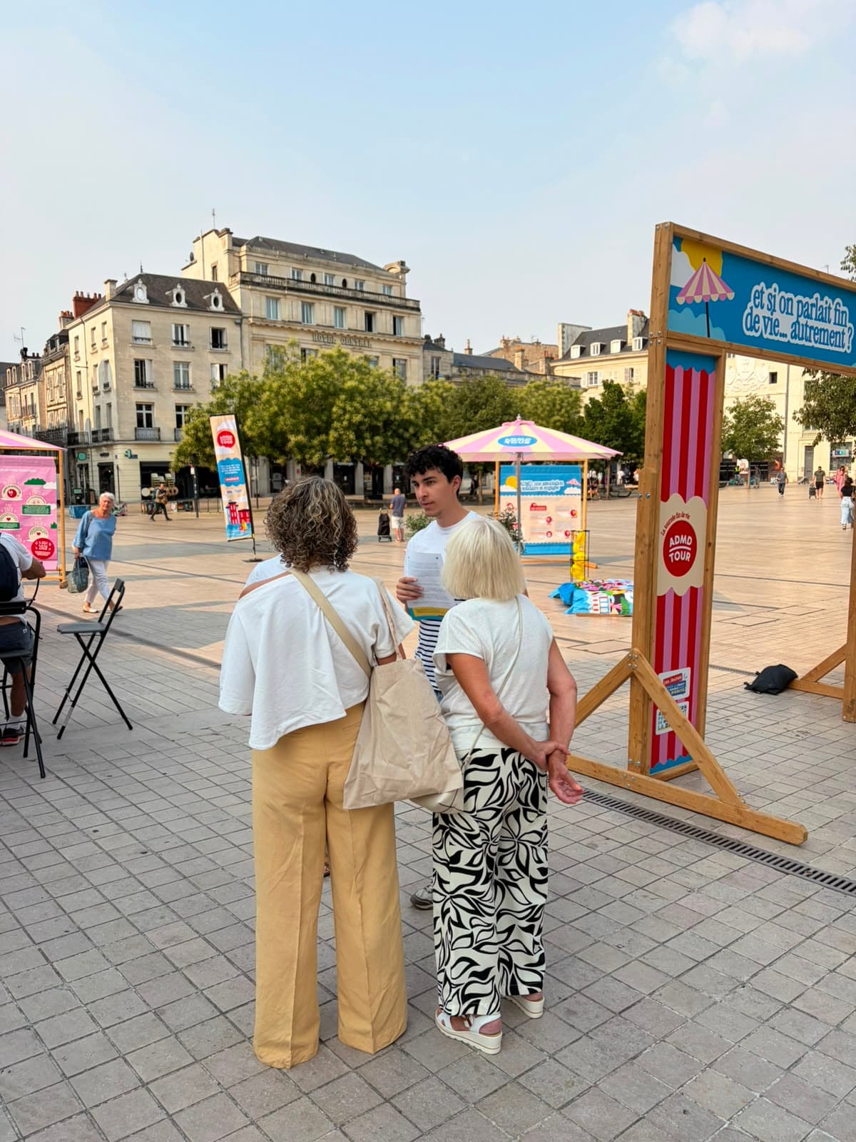 Retour en image de l'étape