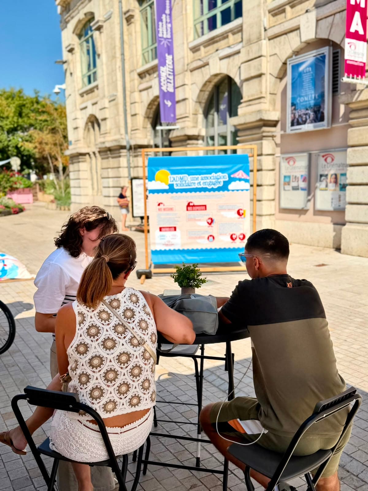 Retour en image de l'étape