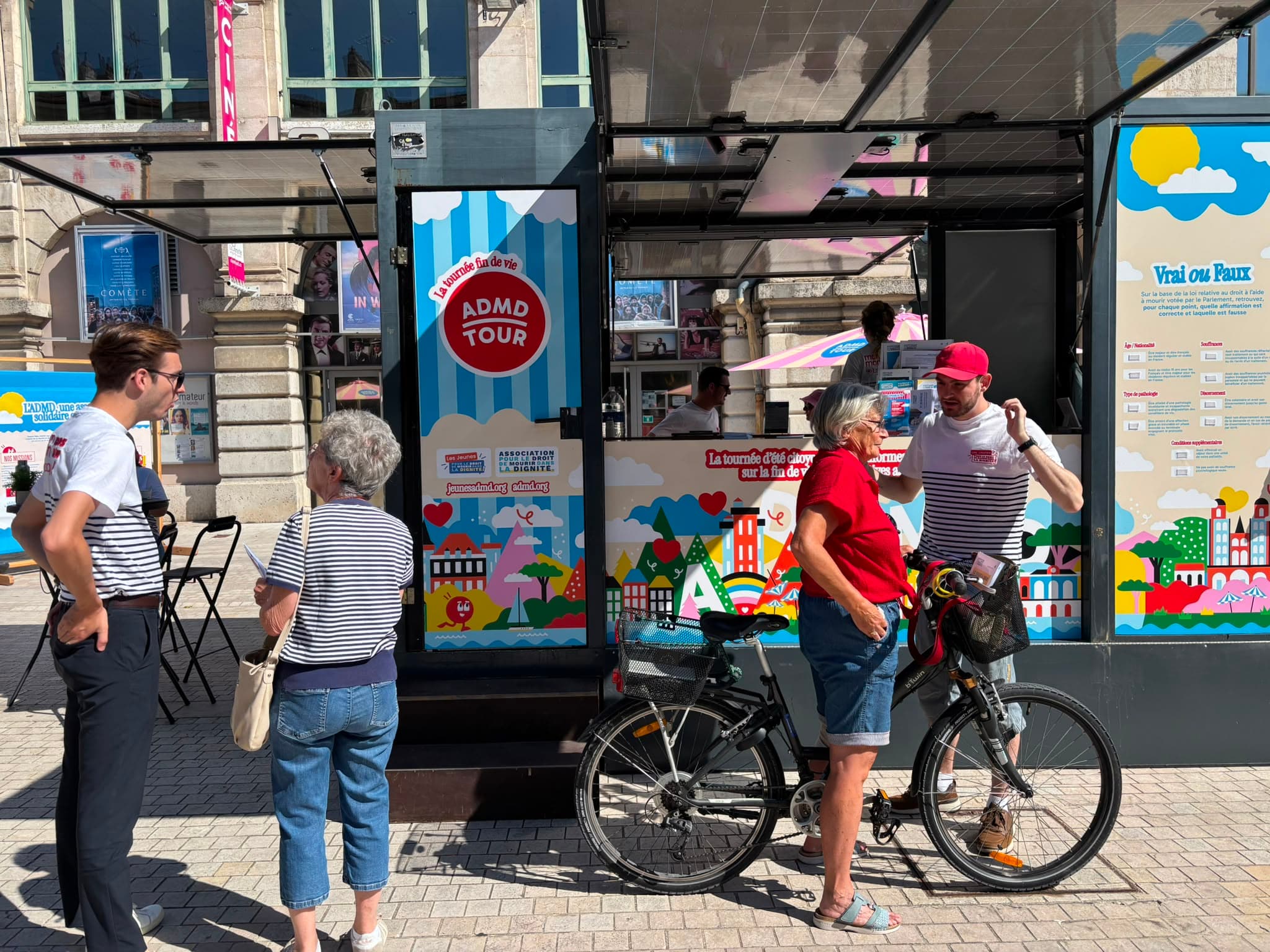 Retour en image de l'étape