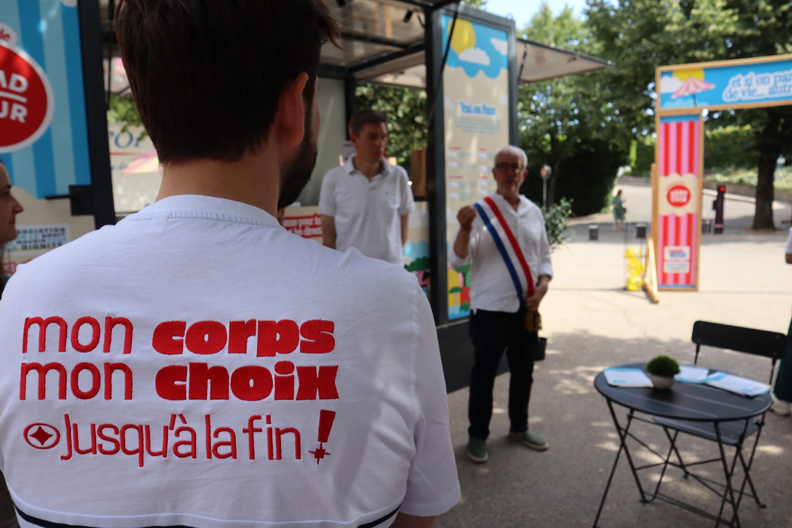 Retour en image de l'étape