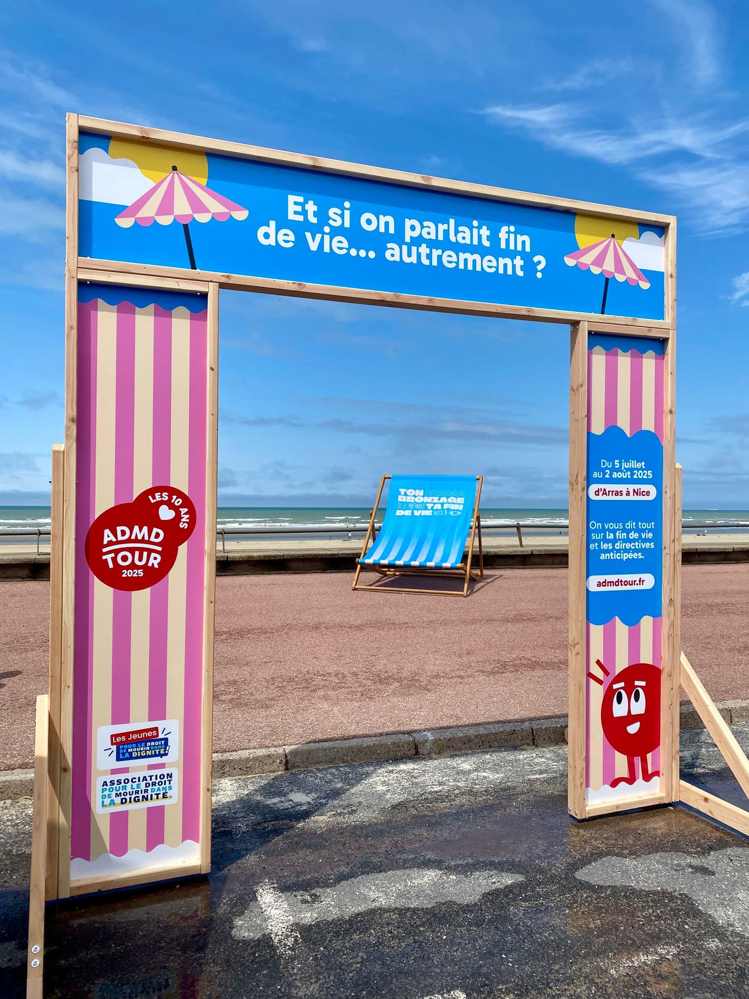 Retour en image de l'étape