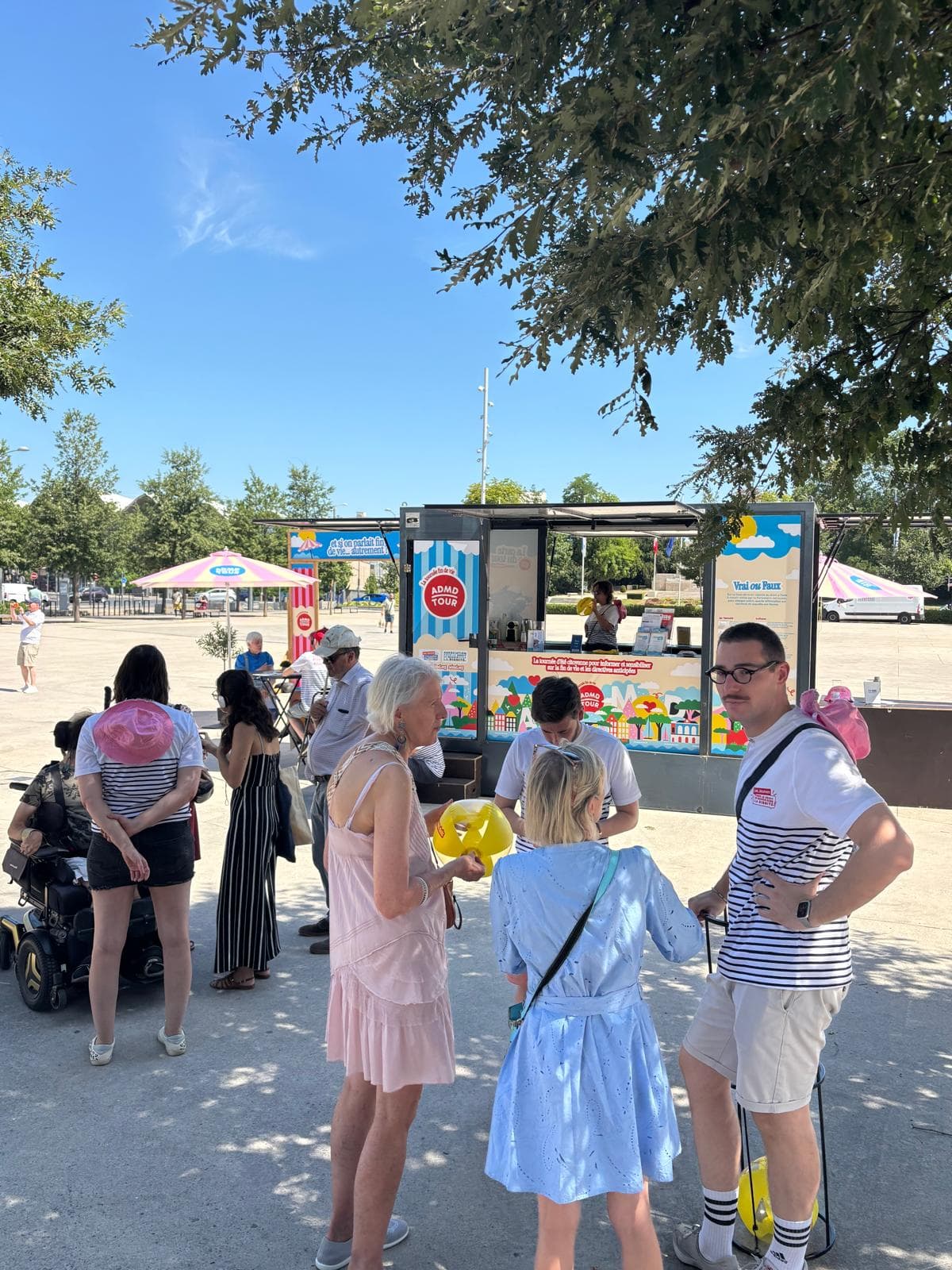 Retour en image de l'étape